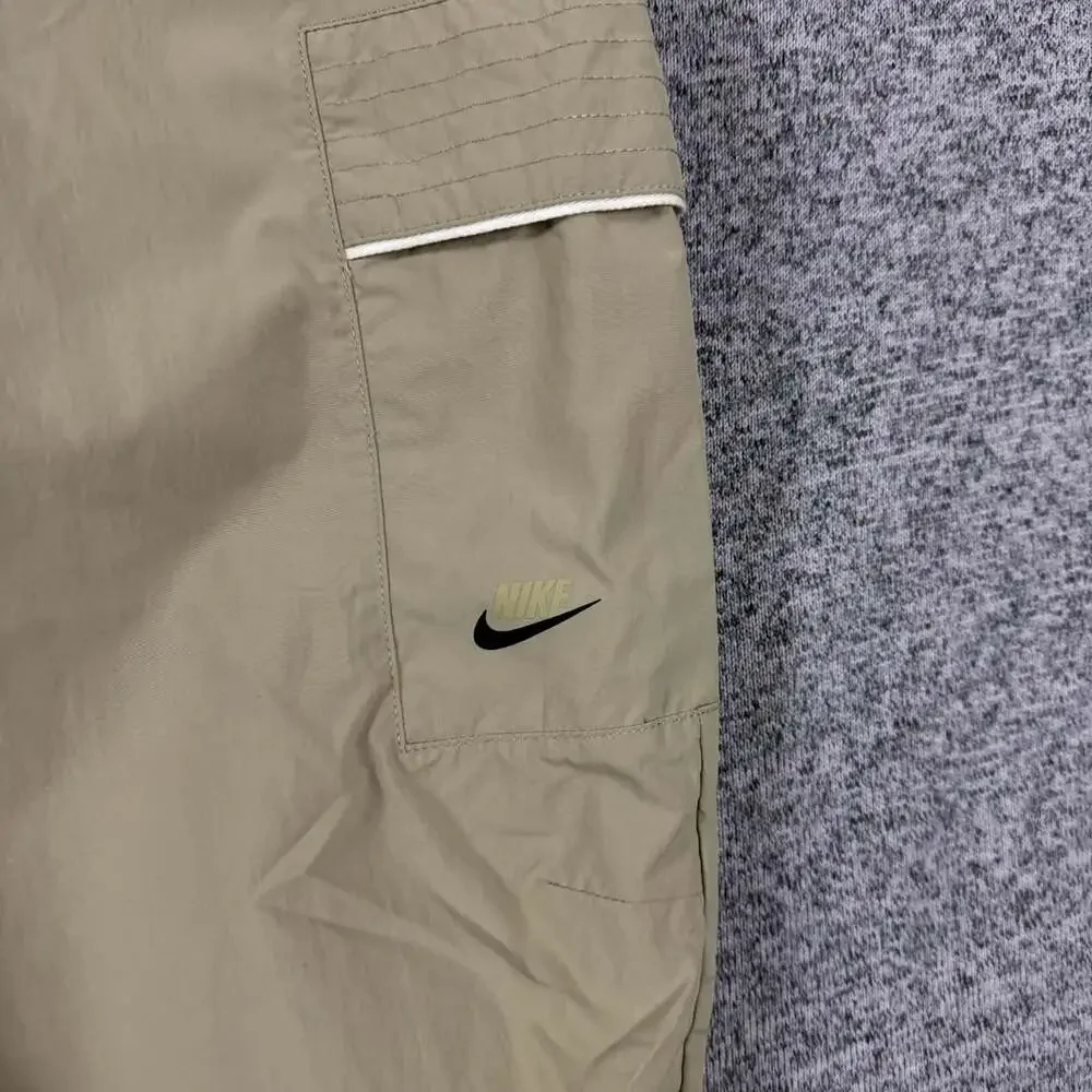 Nike Men's Size 36 Beige Nylon Sportswear Style Essentials Utility Pants